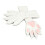 2 Piece Stretchy Five Toe Paws Gloves For Enhances-white A 1