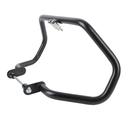 Durable Motorcycle Frame Guard Black