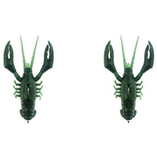 2 pièces 8Cm appâts de pêche artificiels leurres avec-Couleur 6
