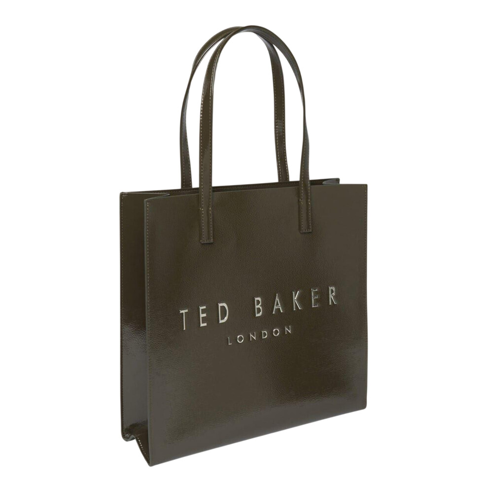 Ted Baker (One Size, Khaki Green) Logo Tote Bag