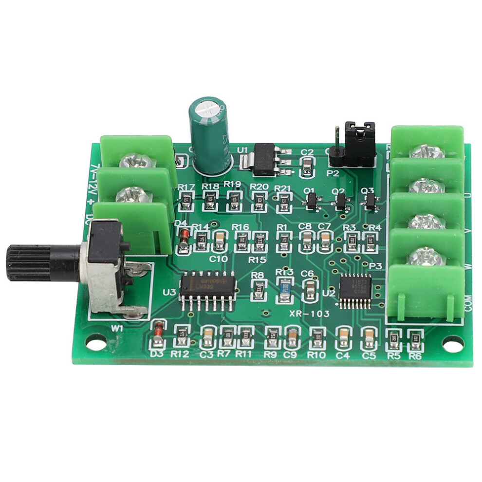 Brushless Motor Driver Board 5V-12V Speed Control 7340572405647