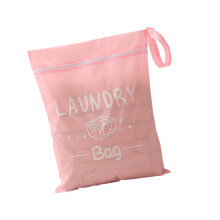 Travel Laundry Bag Moisture & Smell Proof Clothes Bag-Pink M