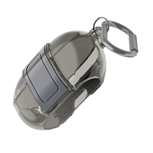 Headphone Cover Shockproof Wrap Case Skin-Transparent gray