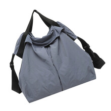 Nylon crossbodytas Ergonomische handtas met grote-Blauw