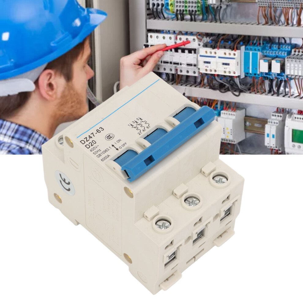 DZ47 63 20A 3P 400V MCB