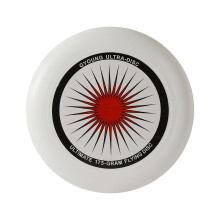 Disques volants pivotants en plastique-Autocollant rouge