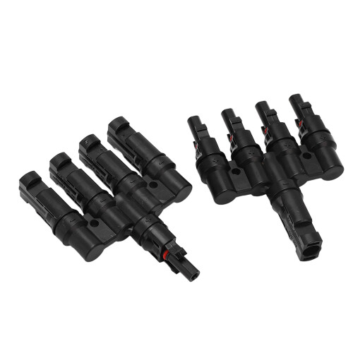 2Pcs Solar Branch Connector 1 to 4