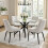 Monza Round Glass Dining Table 1