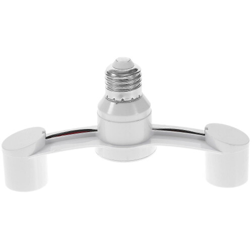Light Socket Splitter Lamp Double Heads Light Socket Branch Adapter for Led Bulb Z