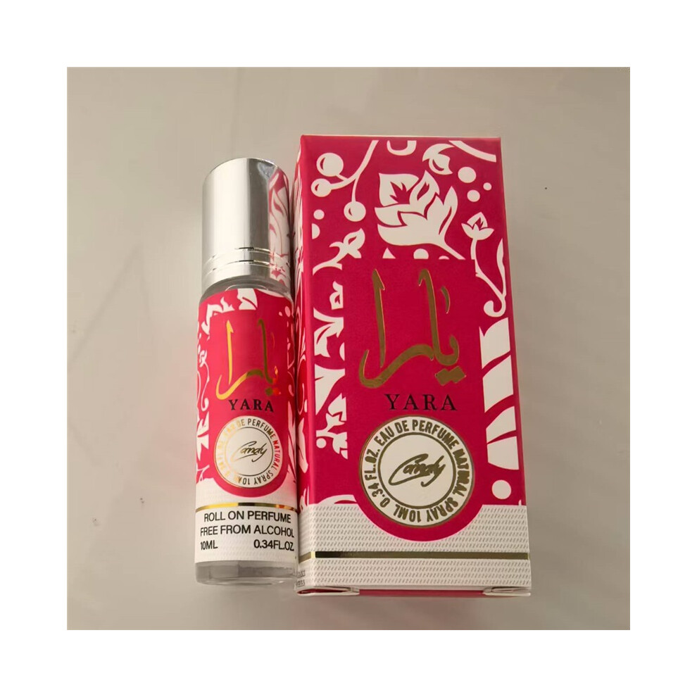 Avsa Yara Roll-On Perfume 10Ml For Women & Asad For Men, Long Lasting Light Fragrance