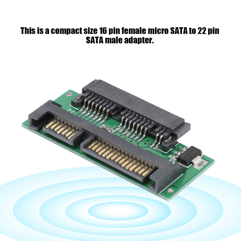 Micro Sata To Sata 2.5 Ssd Adapter 7340572368812