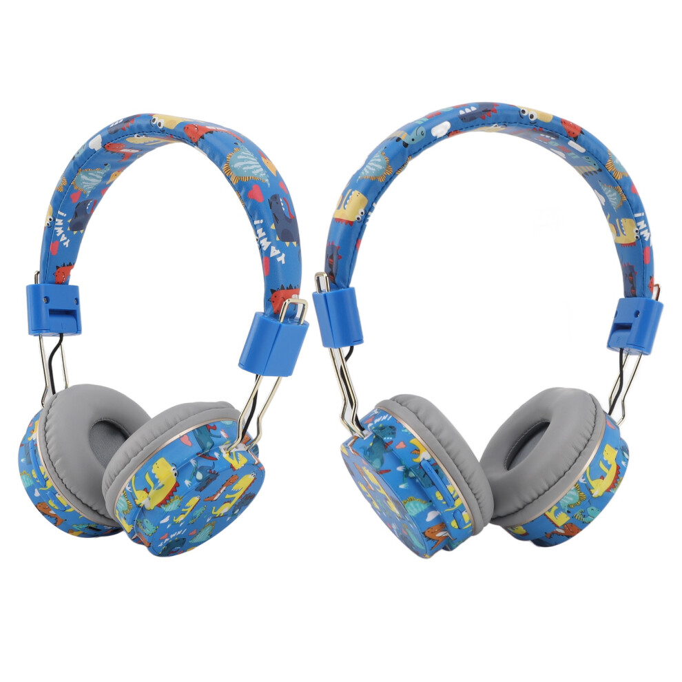 Wireless Tooth Dinosaur Headphone Blue 7340572370198