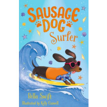 Sausage Dog Surfer by Bella Swift Paperback Book