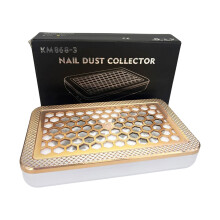 Modern Nail Station Dust Extraction Unit for All USB Power-Gold