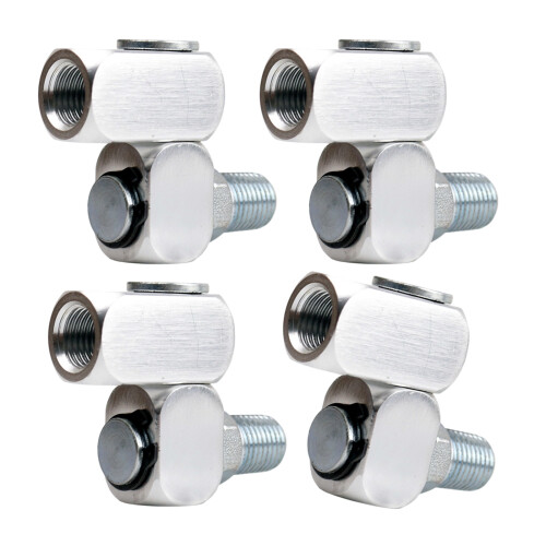 4Pack Durability Aluminum Pneumatic Rotary Fitting 360 Degree-2
