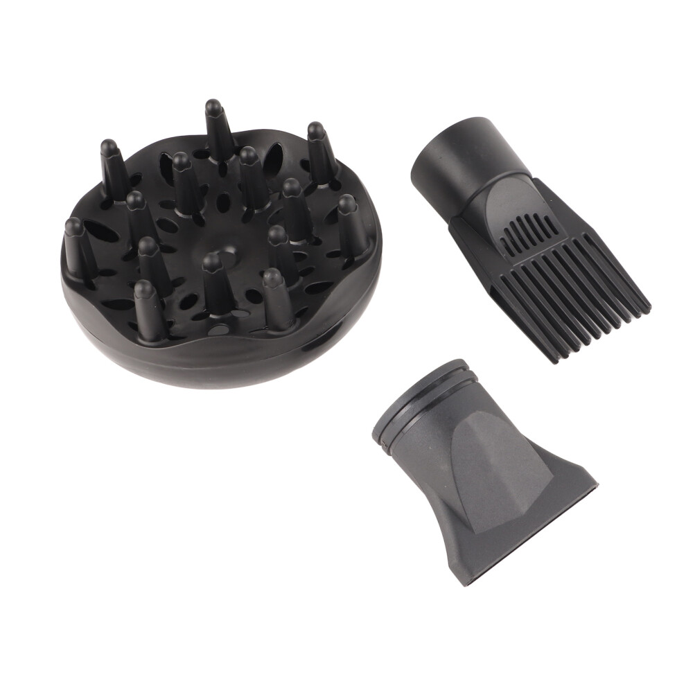Diffuser Hair Dryer Nozzle Set ABS Plastic