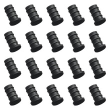 Universals Silicone Dustproof Plugs For 3.5mm Audios-Black