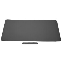 Tappetino da tavolo multifunzionale nero tappetino per mouse 80x40 cm
