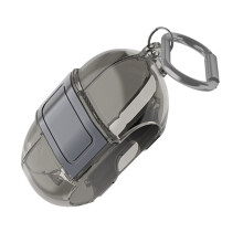 Étui de protection en TPU souple pour écouteurs-Gris transparent
