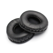 Oreillettes de jeu en cuir protéiné, cache-oreilles respirants,