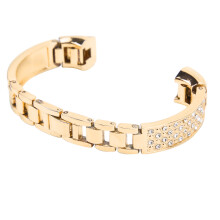 Gold Toned Crystal Wrist Decoration