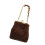 Elegant Silk Handbag With Acrylic Chain Square Handbag Tiny 1