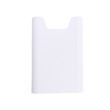 Accessoires de support de téléphone en Silicone pour sac-Blanc