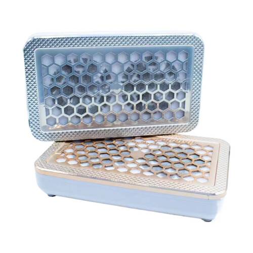 Professional Nail Dust Collector With Double Fan System-Silver 1