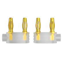 Double Banana Plugs Coppers Headphone Pin For High-TM