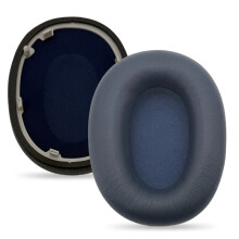 Soft Breathable Sponge Lambskin Ear Pad Cushion for-Blue