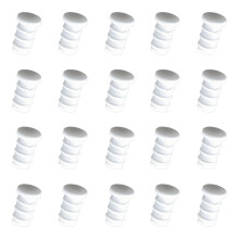 Multipurpose 3.5mm Port Protectors Blocks Dusts From-White