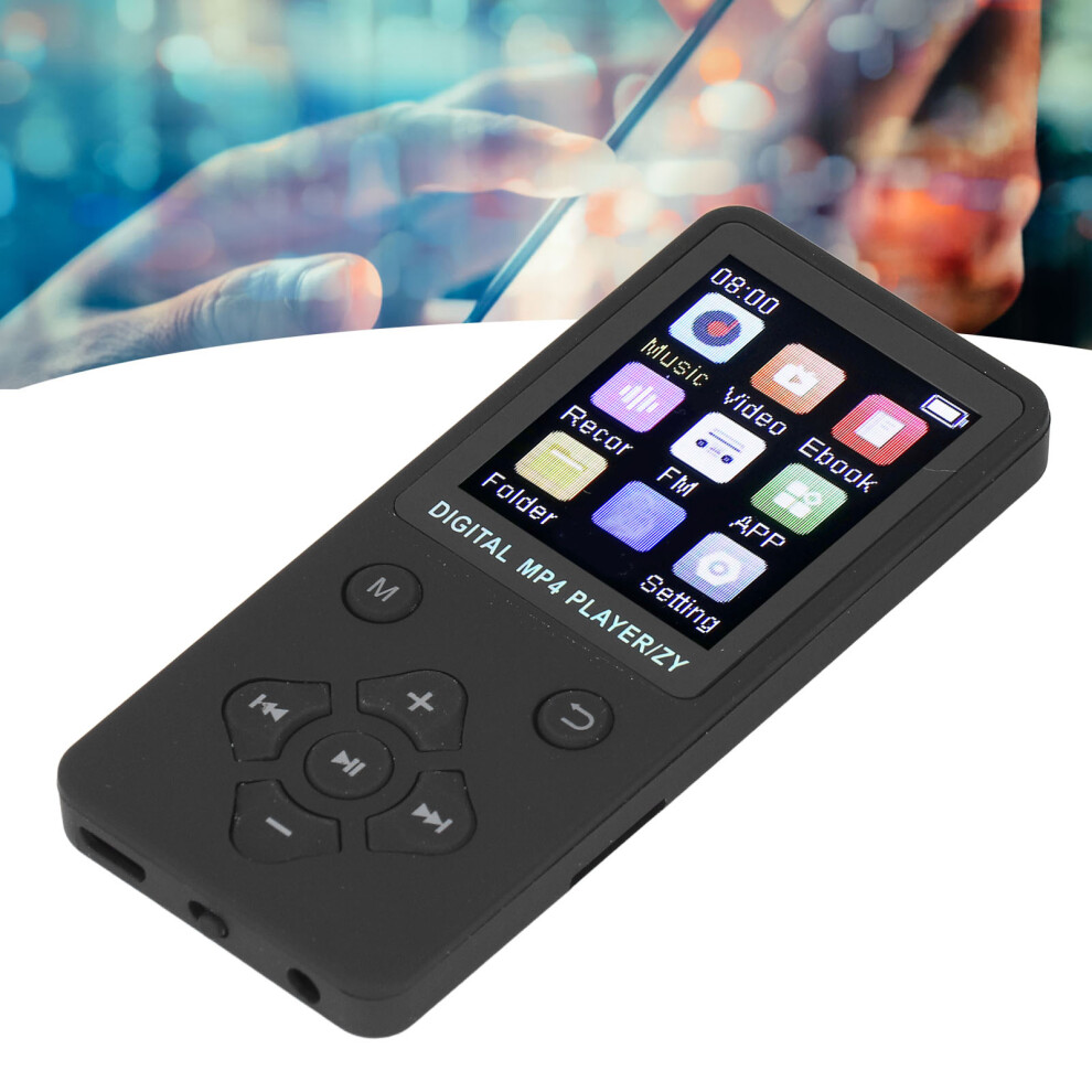 1.8In Bt5.0 Mp3 Player 16Gb Black 7340572424211
