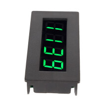 4-Digit Green LED Tachometer DC 8-15V