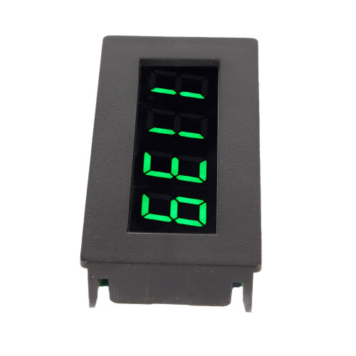 4-Digit Green LED Tachometer DC 8-15V