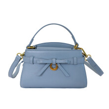 Trendige Damen-Umhängetasche aus PU-Leder, Schultertasche,-Blau