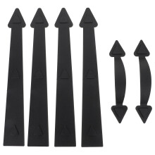 1Set Garage Tür Dekorationsset Magnetische Scharniere