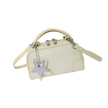 Fashionable PU Bowling Bag With Multiple Carrying Styles-Yellow