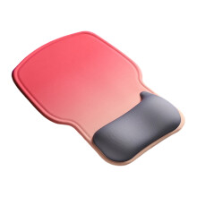 Tapis de souris ergonomique en Silicone, grand tapis de-Rouge