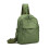 Sac à dos de capacité Convertible, sac de poitrine, sac à-Vert 1