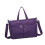 Classical Checkered Shoulder Bag With Multiple Carrying-Purple 1