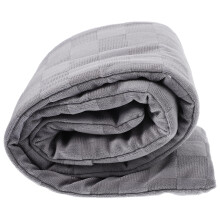Verwarmde Halsdoek Buiten Warm Verstelbaar Donkergrijs Katoen