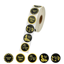 DIY Bedankstickers Zwart Zelfklevend Graduation Party Decor