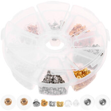 1Set Plastic En Metalen Oorring Voor Gewichtige Stekers