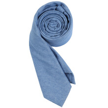 Stijlvolle unisex denimprint polyester stropdas-3