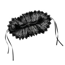 Stijlvolle gotische haarbanden Leuke hoofdbanden-Ketting zwart
