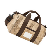 Breathable Beach Shoulder Bag Fast Drying Swimming Gear-Khaki