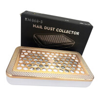 Geavanceerde nagelsalon luchtreiniger metalen body-Goud