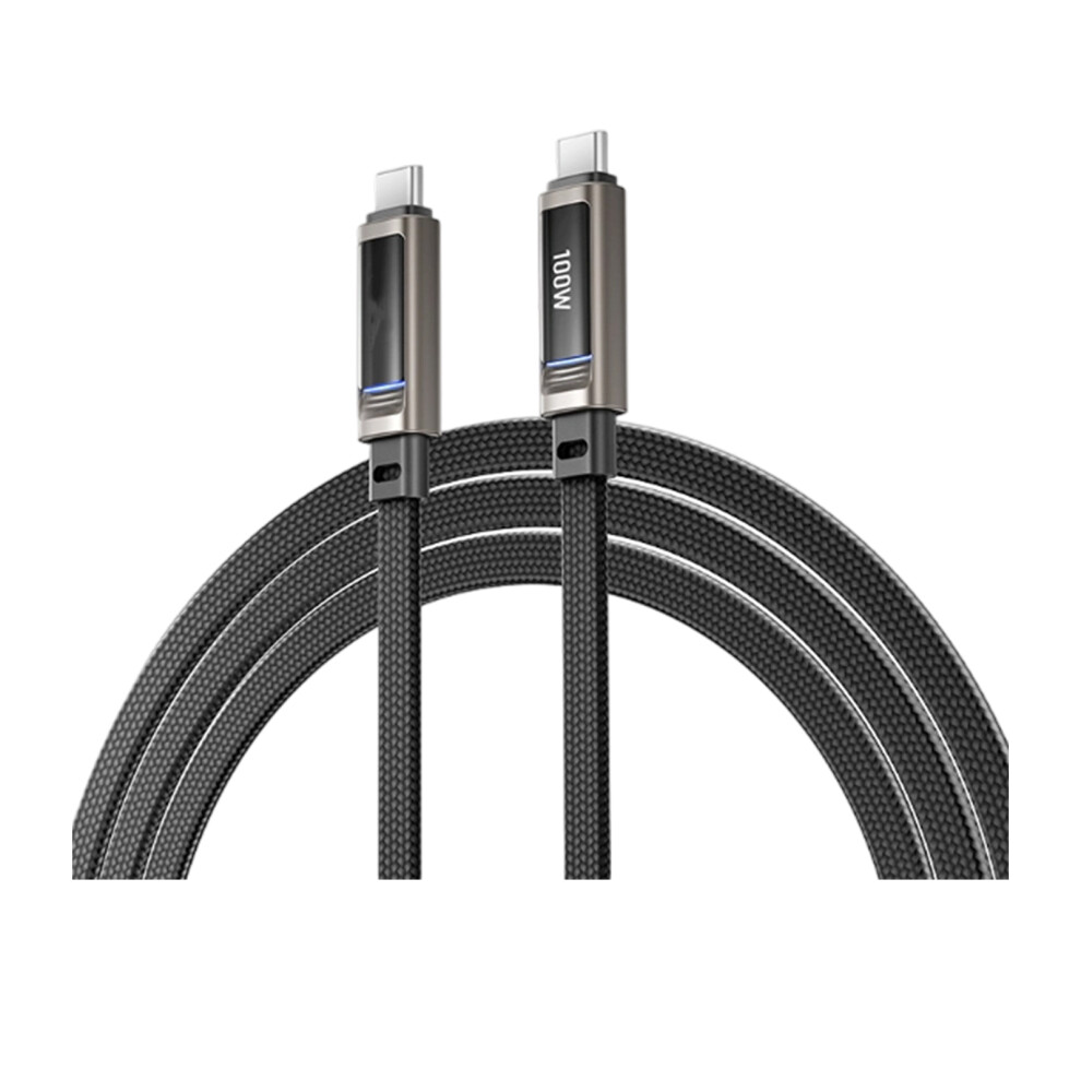 Braided Cable Type C To Type C 100W Power Delivery Convenient 7751001499036