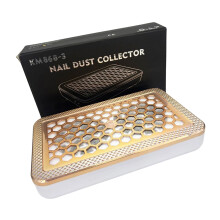 Geavanceerde nagelsalon luchtreiniger metalen body-Goud