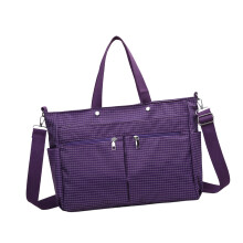 Elegante okseltas voor dames Nylon Crossbody-Paars